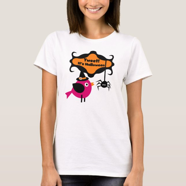 Tweet Halloween T-shirts and Gifts (Front)