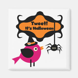 Tweet Halloween T-shirts and Gifts Magnet