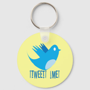 Tweet ME Key Ring