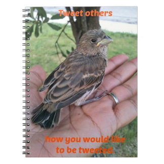 Tweet Others Spiral Notebook