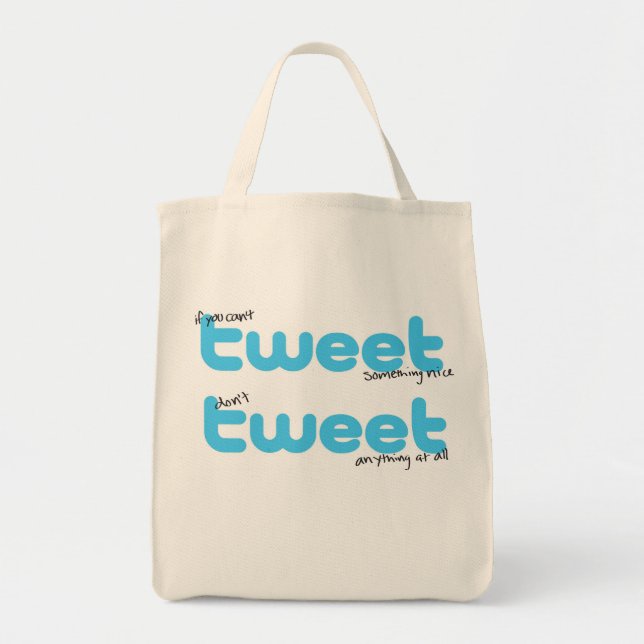 Tweet Tweet Tote Bag (Front)