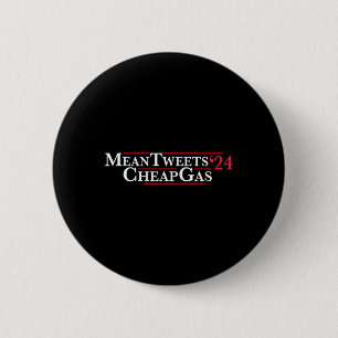 Tweets 24 Cheap Gas Price Gas Trump 2024  6 Cm Round Badge