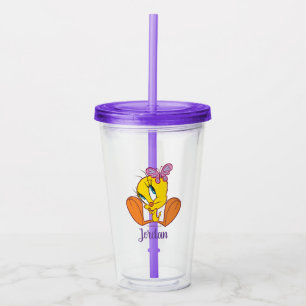 TWEETY™ and Butterfly Acrylic Tumbler