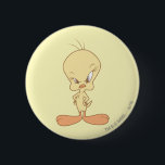 Tweety Angry 6 Cm Round Badge<br><div class="desc">Tweety Character Art</div>