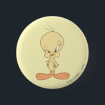 Tweety Angry 6 Cm Round Badge<br><div class="desc">Tweety Character Art</div>