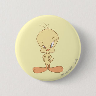 Tweety Angry 6 Cm Round Badge