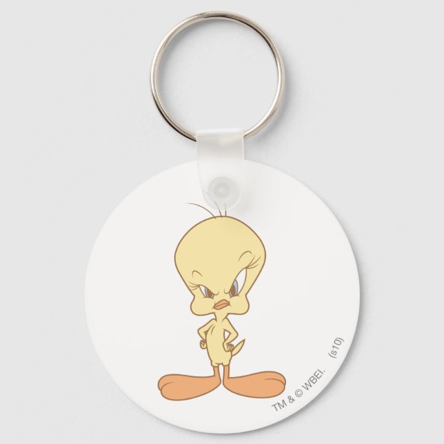 TWEETY™ Angry Key Ring (Front)