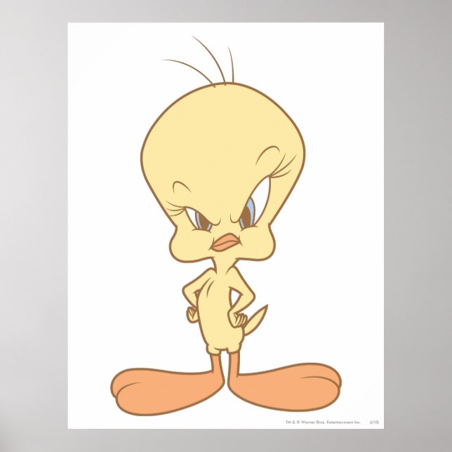 TWEETY™ Angry Poster (Front)