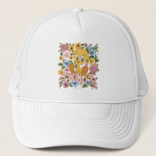 TWEETY™ Floral Embroidery Graphic Trucker Hat