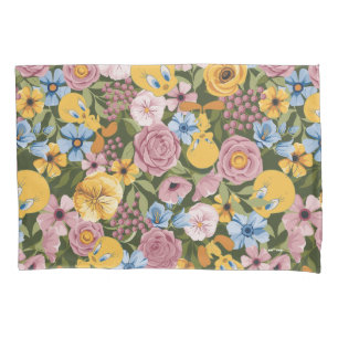TWEETY™ Floral Embroidery Pattern Pillowcase