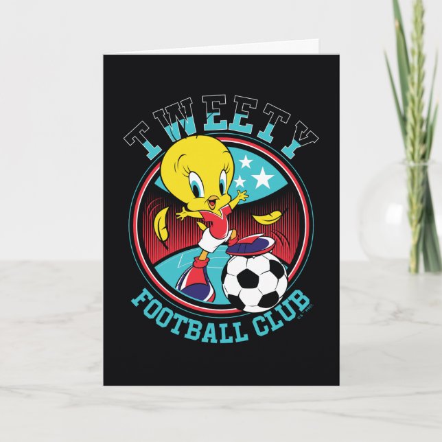 TWEETY™ Football Club Badge Card (Front)