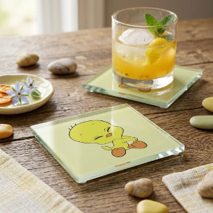 Tweety Glass Coaster