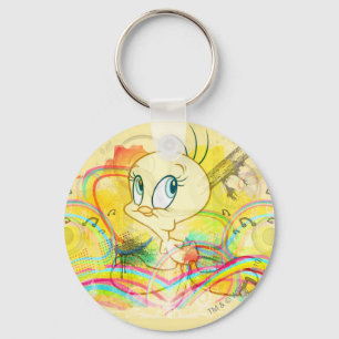 TWEETY™ In Rainbows Key Ring