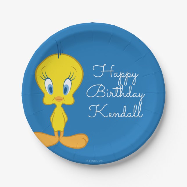 TWEETY™ | Innocent Little Bird Paper Plate (Front)