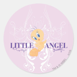 TWEETY™ "Little Angel" Classic Round Sticker
