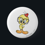 TWEETY™ Nerd 6 Cm Round Badge<br><div class="desc">Monthly Trends</div>