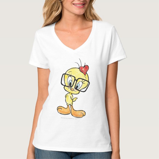 TWEETY™ Nerd T-Shirt (Front)