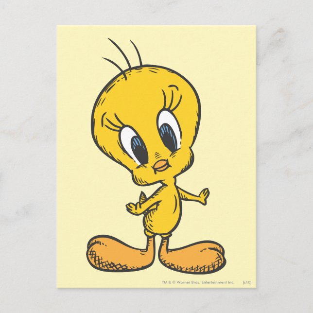 TWEETY™ Opened Arms Postcard (Front)