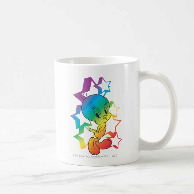 TWEETY™ Rainbow Stars Coffee Mug (Right)