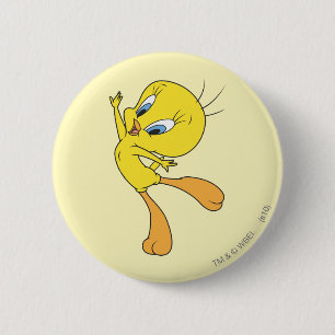 TWEETY™ See Me Fly 6 Cm Round Badge