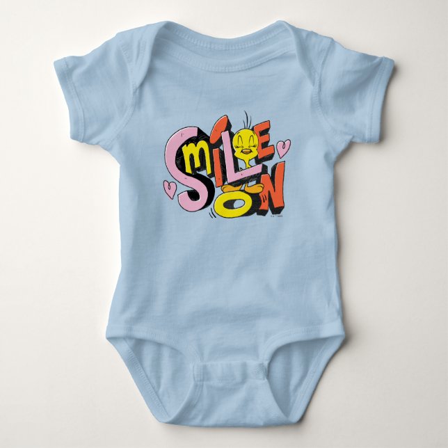 TWEETY™ Smile On Baby Bodysuit (Front)