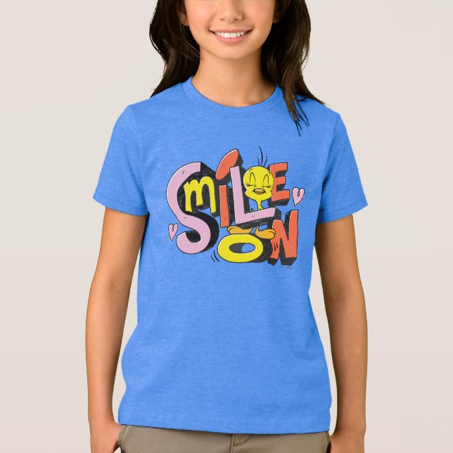 TWEETY™ Smile On Tri-Blend Shirt (Front)