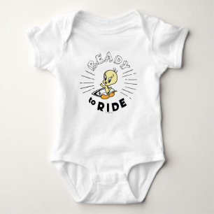 TWEETY™ Surfboard -  Ready to Ride Baby Bodysuit