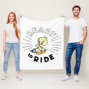 TWEETY™ Surfboard -  Ready to Ride Fleece Blanket