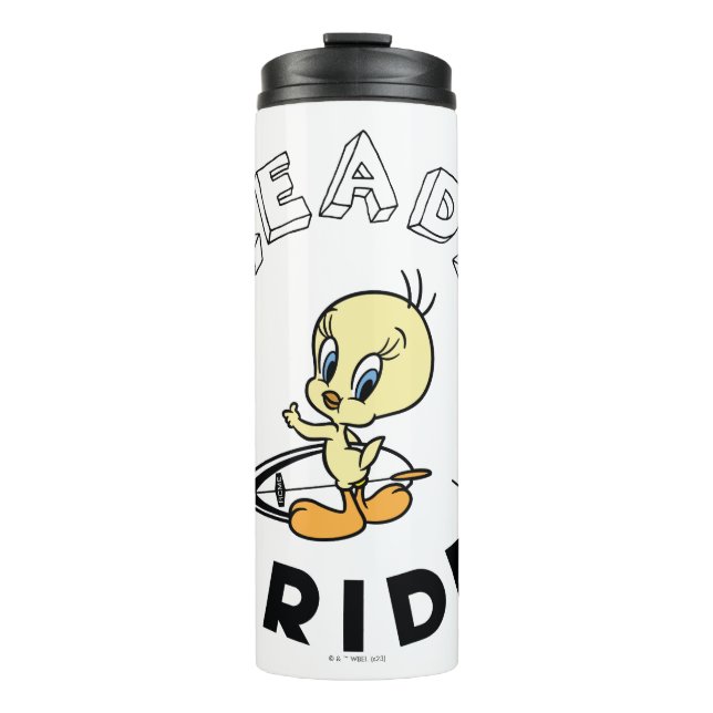 TWEETY™ Surfboard -  Ready to Ride Thermal Tumbler (Front)