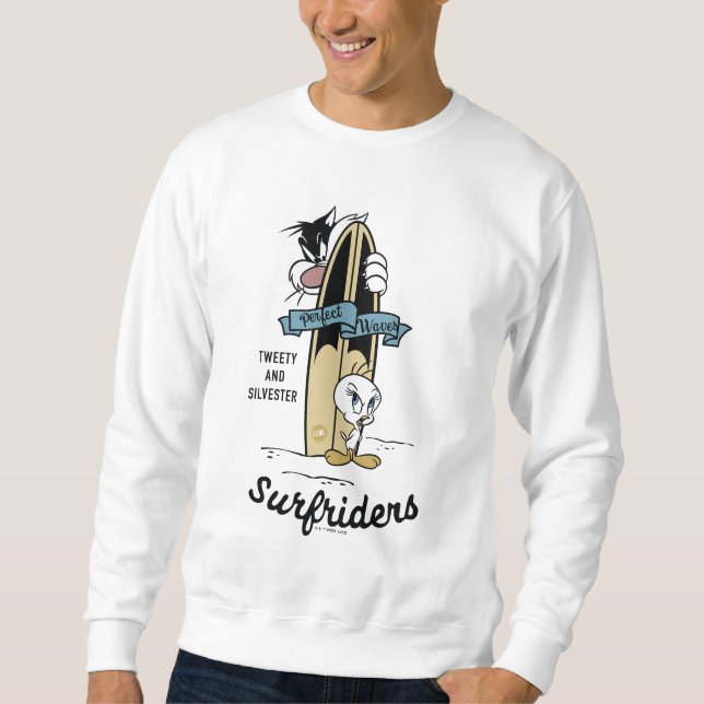 TWEETY™ & SYLVESTER™ Surfriders Sweatshirt (Front)