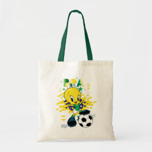 TWEETY™ Team Brazil Soccer Graphic Tote Bag