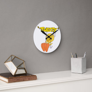 Tweety Wall Clock for Kids | Cute Cartoon Nursery 
