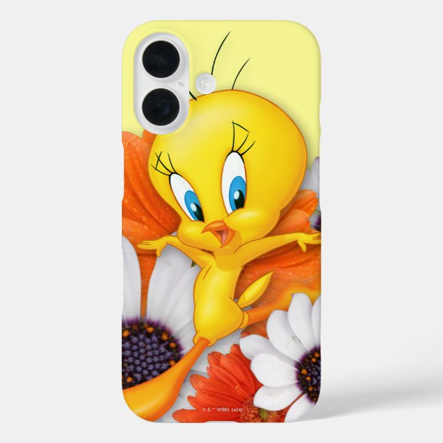 TWEETY™ With Daisies Case-Mate iPhone Case (Back)