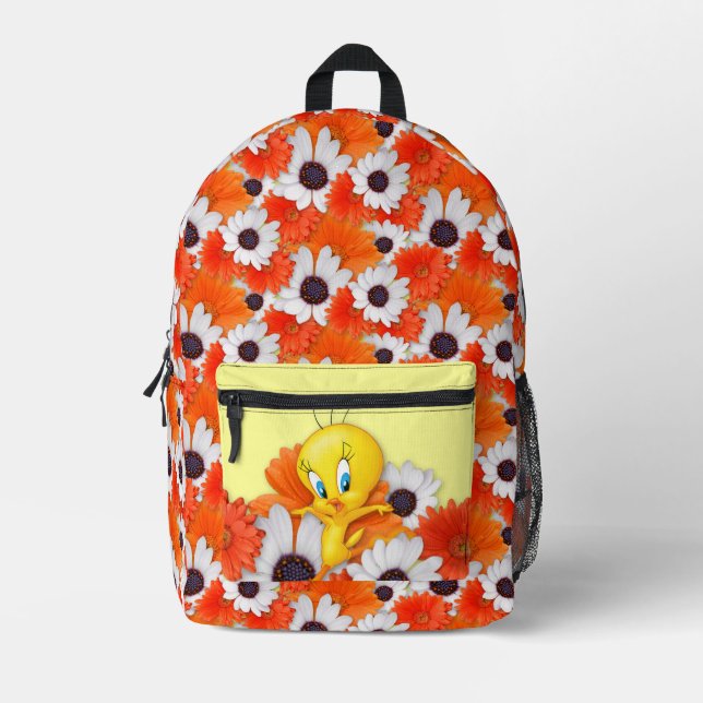 TWEETY™ With Daisies Printed Backpack (Front)