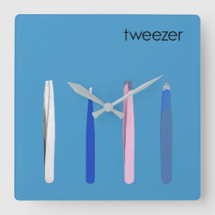 Tweezer Band Parody Album Square Wall Clock