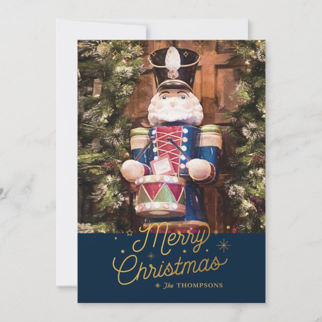 TWELFTH DAY OF CHRISTMAS / Christmas Photo Card (Front)