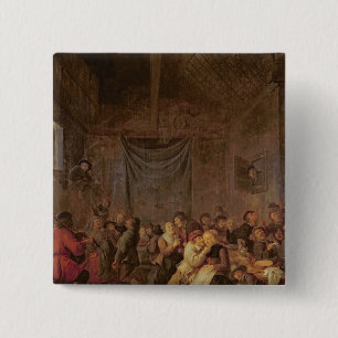 Twelfth Night 15 Cm Square Badge