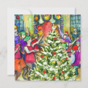 Twelfth Night Holiday Card