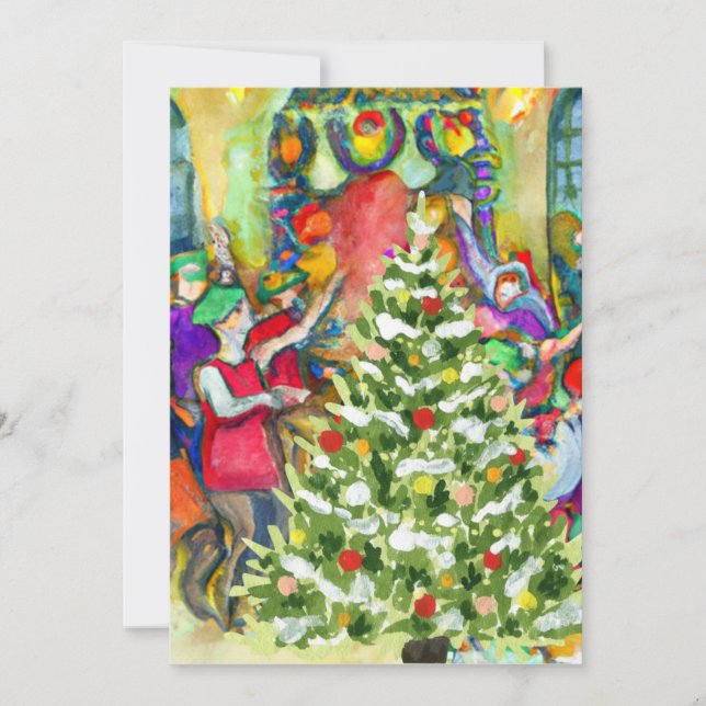 Twelfth Night Holiday Card (Front)
