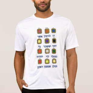 Twelve (12) tribes of Israel Tee Shirt