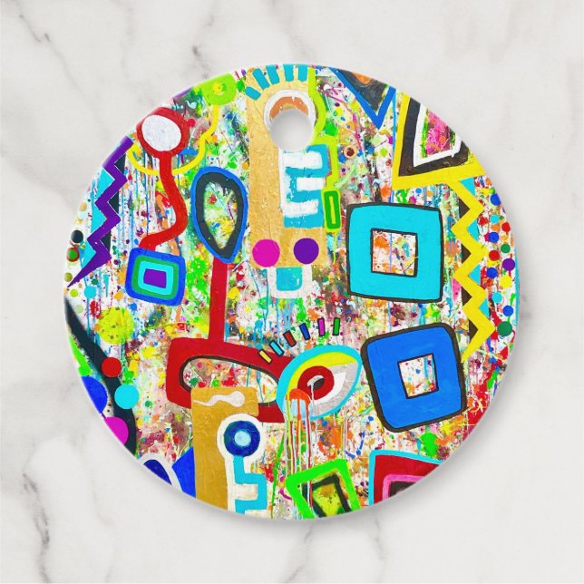 Twelve 20 Favour Tags (Front)