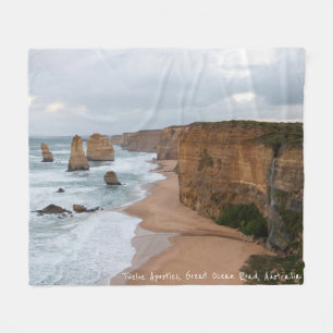 Twelve Apostles, Great Ocean Road, Australia Fleece Blanket
