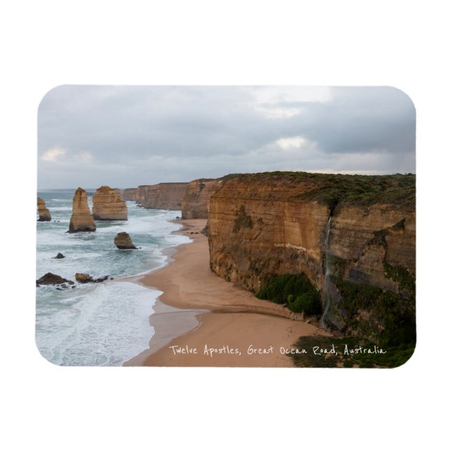 Twelve Apostles, Great Ocean Road, Australia Magnet (Horizontal)