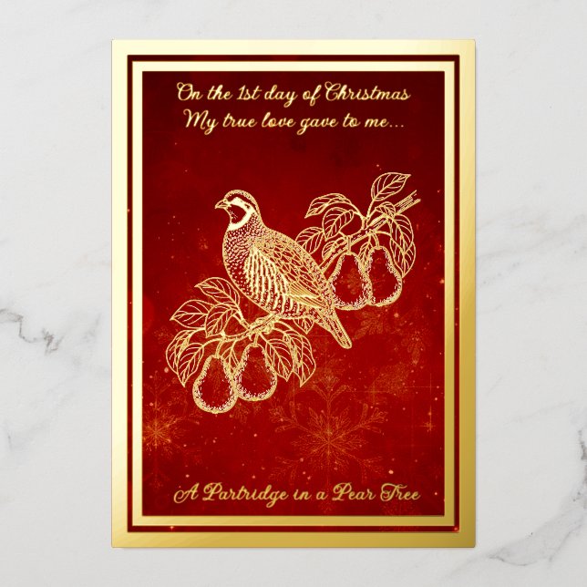 Twelve days of Christmas, A Partridge  (Front)