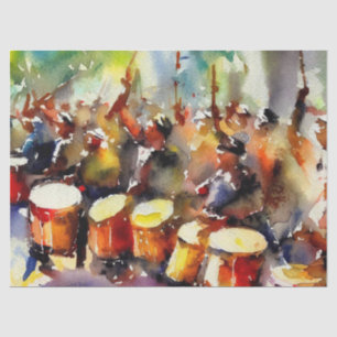 Twelve Days of Christmas: Drummers Drumming (A), Tissue Paper