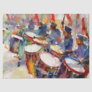 Twelve Days of Christmas: Drummers Drumming (C), Tissue Paper