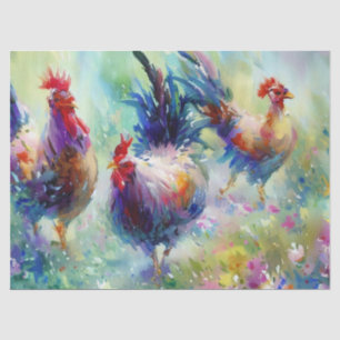 Twelve Days of Christmas: French Hens (C), Tissue Paper