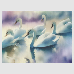 Twelve Days of Christmas: Swans A-Swimming (C), Tissue Paper