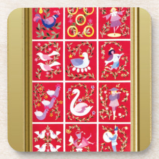 Twelve Days of Christmas, the traditional carol Coaster