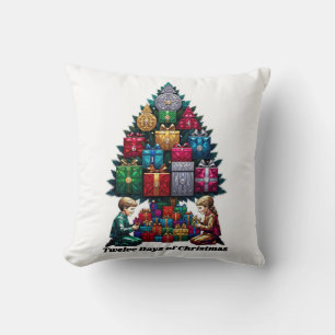 Twelve Days of Gifts T-Shirt, Chronological Christ Cushion